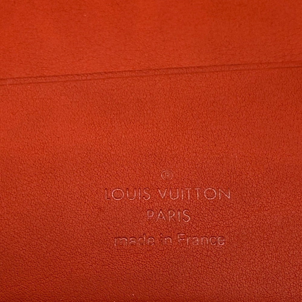 Neon Damier Infini Pocket Organizer Orange - Picture 3 of 4